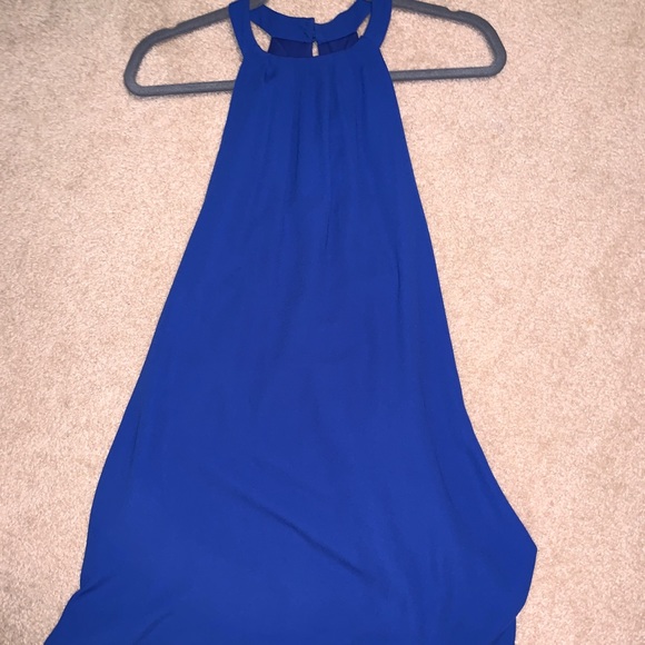 Royal Blue Mini Dress - Picture 3 of 5